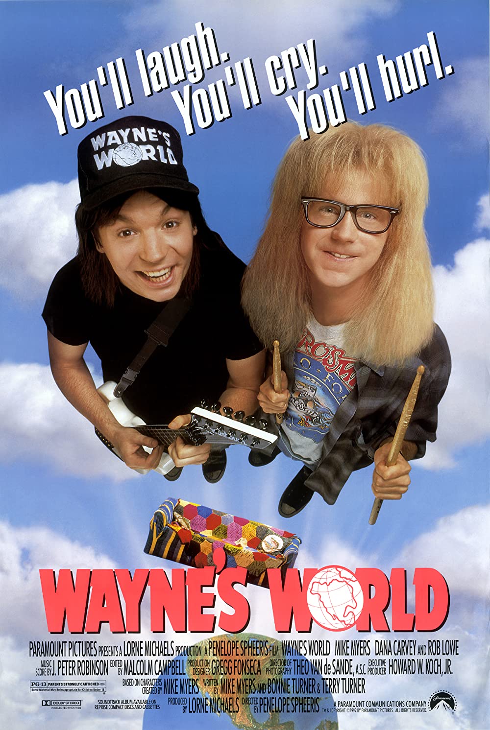 wayne's world poster